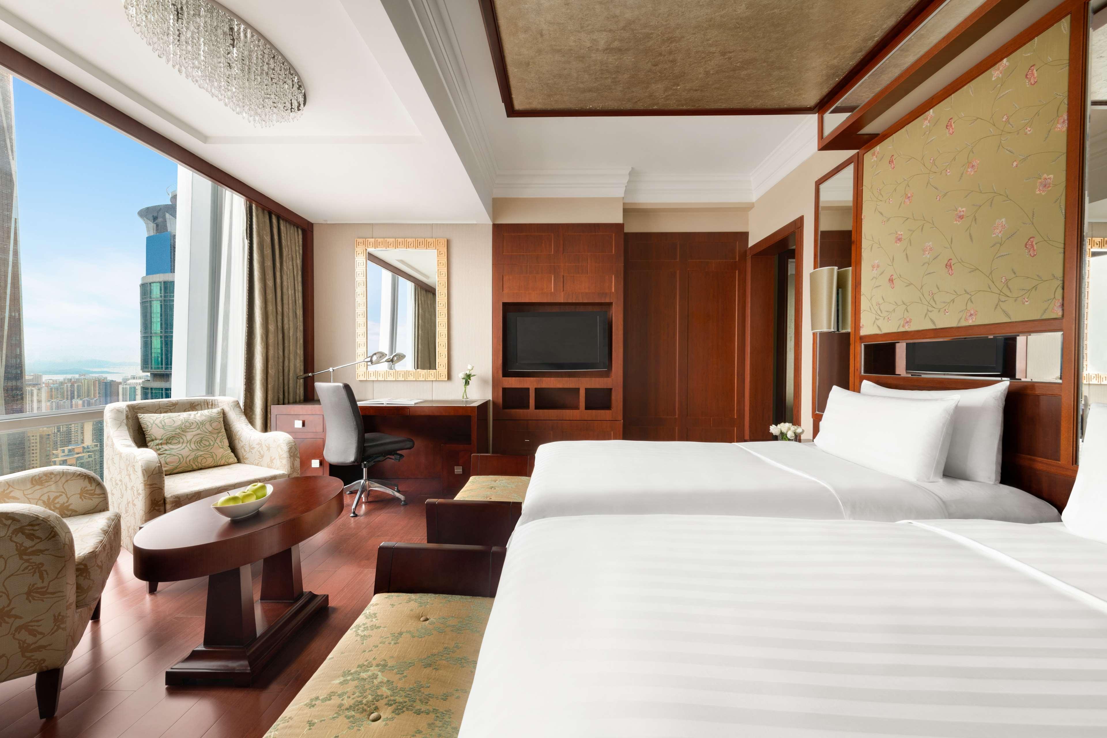 Futian Shangri-La, Shenzhen,Near To Shenzhen Convention&Exhibition Centre, Futian Railway Station Екстер'єр фото