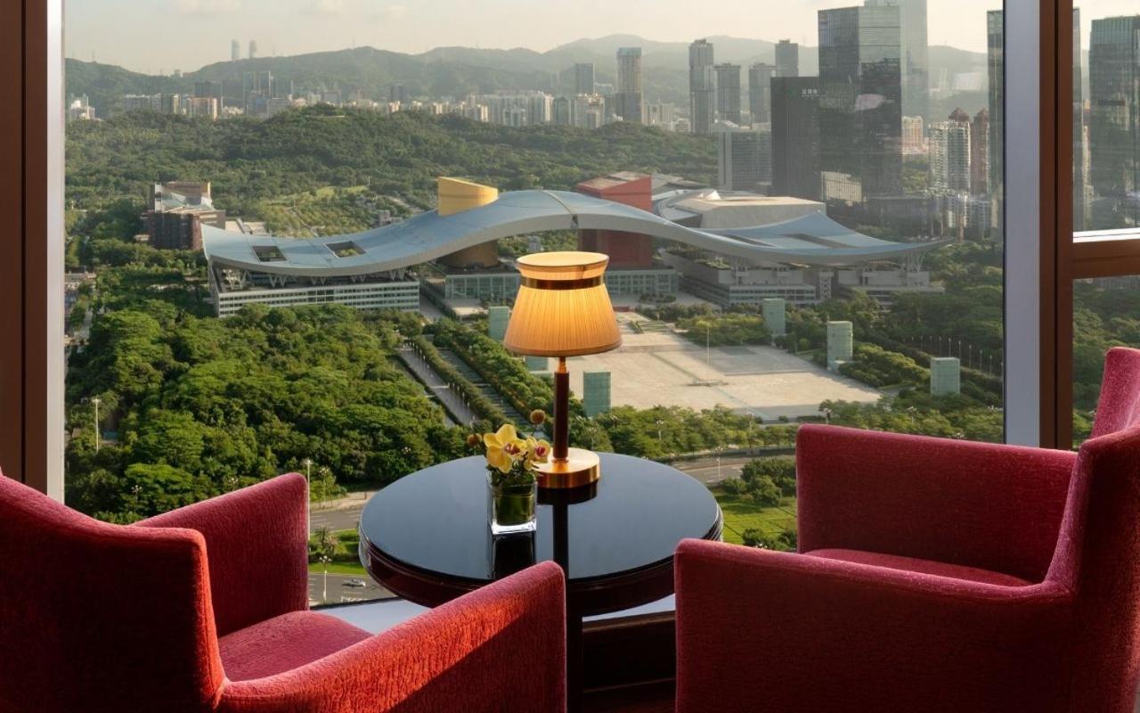 Futian Shangri-La, Shenzhen,Near To Shenzhen Convention&Exhibition Centre, Futian Railway Station Екстер'єр фото