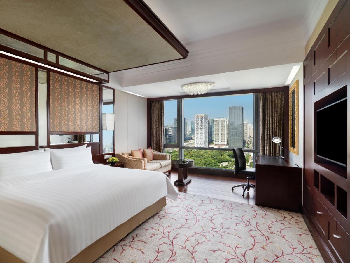 Futian Shangri-La, Shenzhen,Near To Shenzhen Convention&Exhibition Centre, Futian Railway Station Екстер'єр фото
