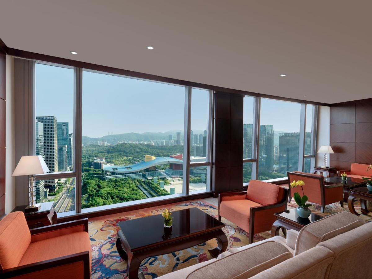 Futian Shangri-La, Shenzhen,Near To Shenzhen Convention&Exhibition Centre, Futian Railway Station Екстер'єр фото