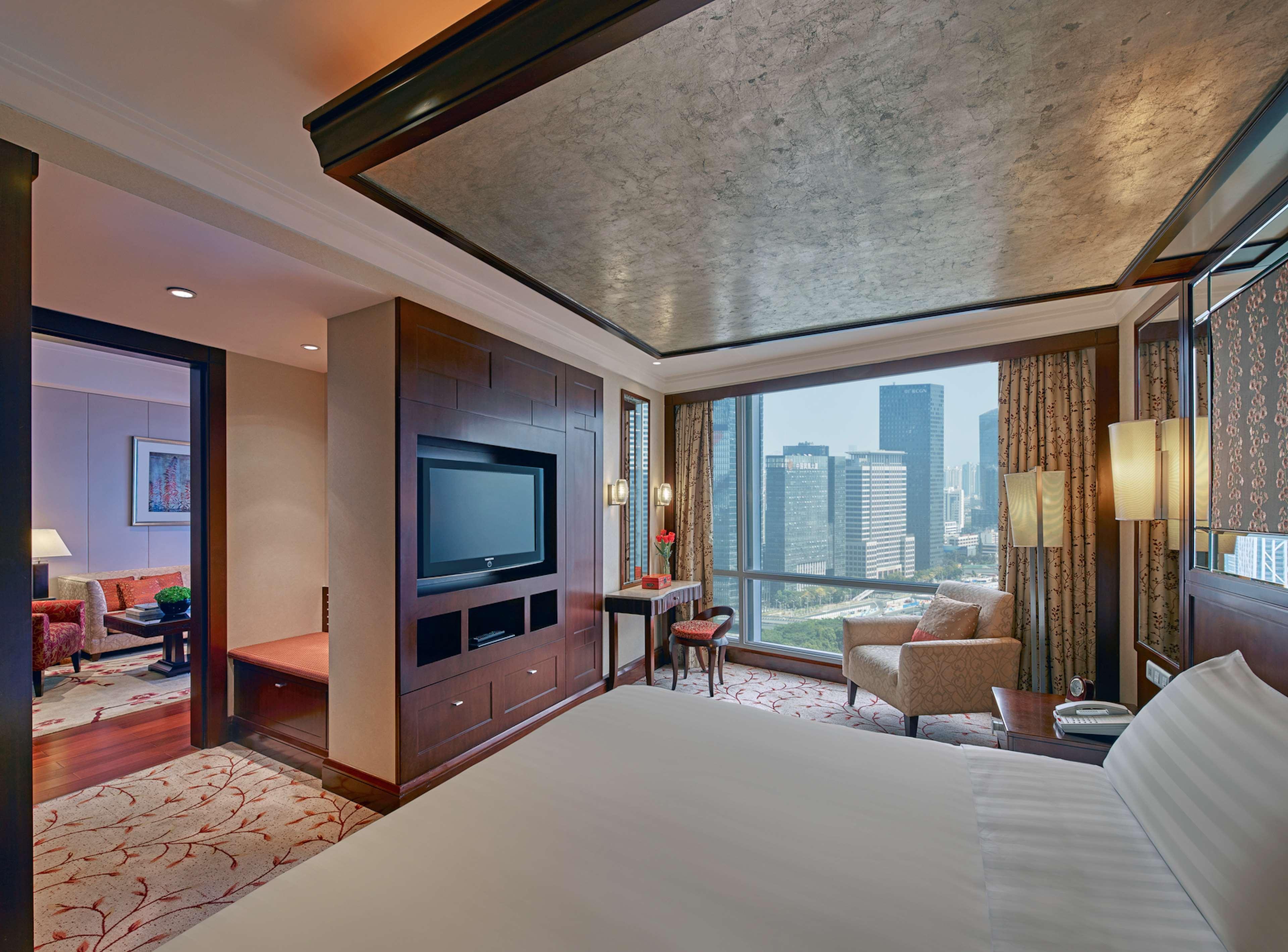 Futian Shangri-La, Shenzhen,Near To Shenzhen Convention&Exhibition Centre, Futian Railway Station Екстер'єр фото