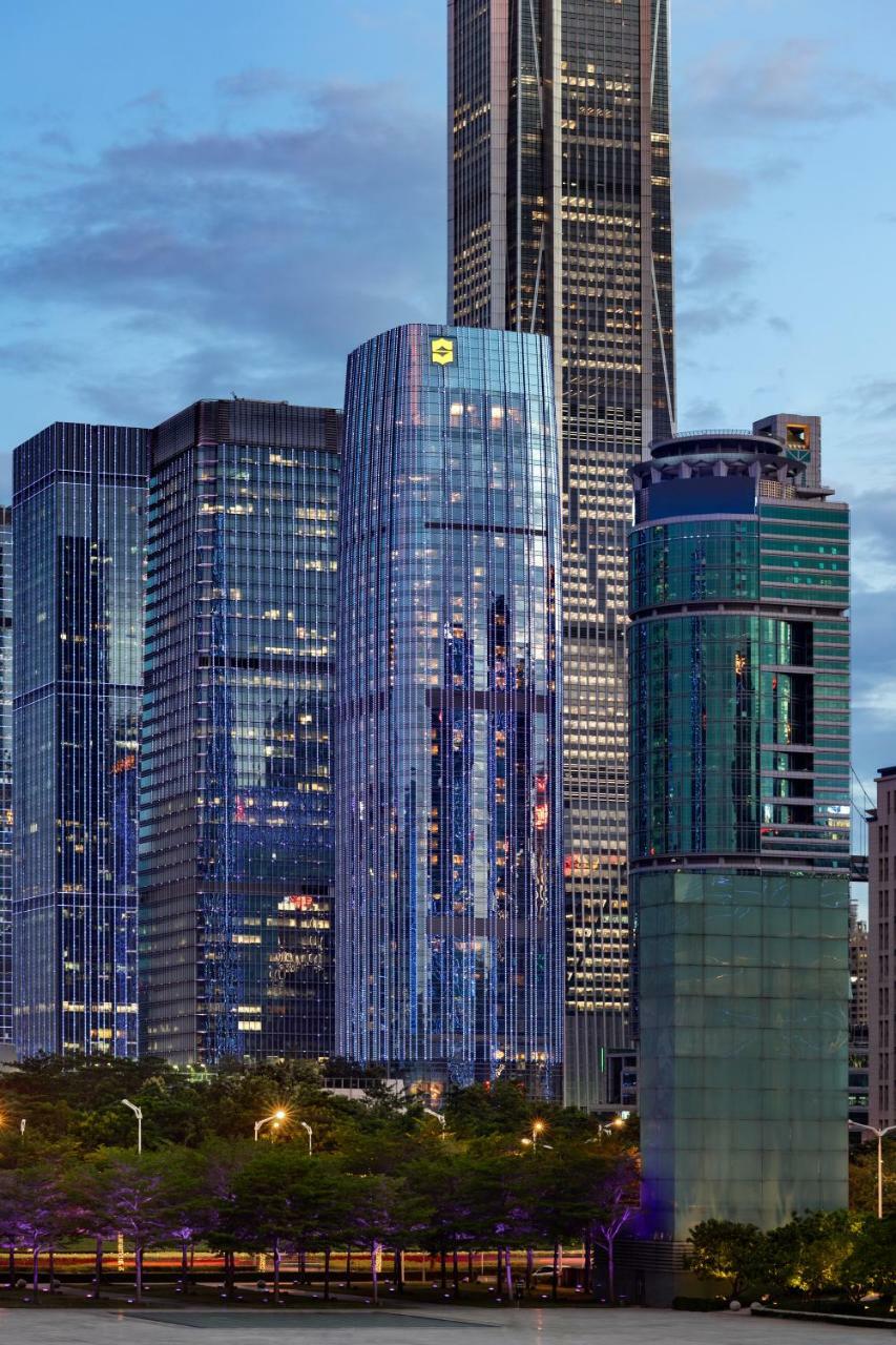 Futian Shangri-La, Shenzhen,Near To Shenzhen Convention&Exhibition Centre, Futian Railway Station Екстер'єр фото