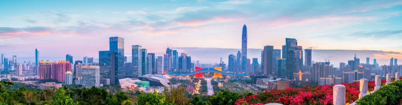 Futian Shangri-La, Shenzhen,Near To Shenzhen Convention&Exhibition Centre, Futian Railway Station Екстер'єр фото