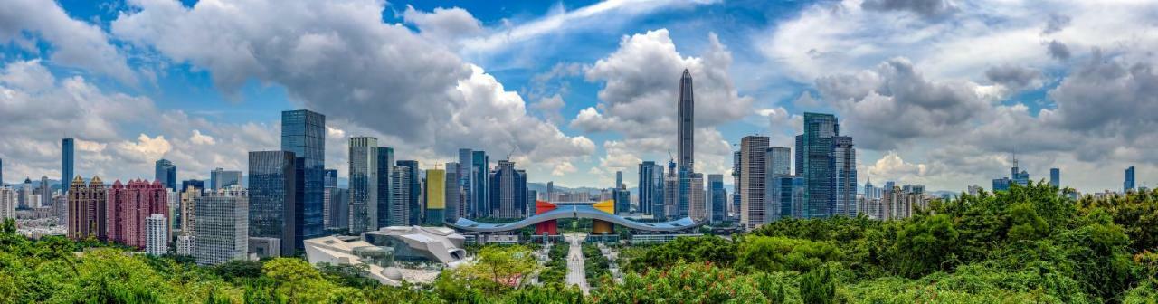 Futian Shangri-La, Shenzhen,Near To Shenzhen Convention&Exhibition Centre, Futian Railway Station Екстер'єр фото